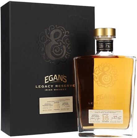 Egan's Legacy Reserve 16 Year Old Single Malt Irish Whiskey Egan's Legacy Reserve 16 Year Old Single Malt Irish Whiskey