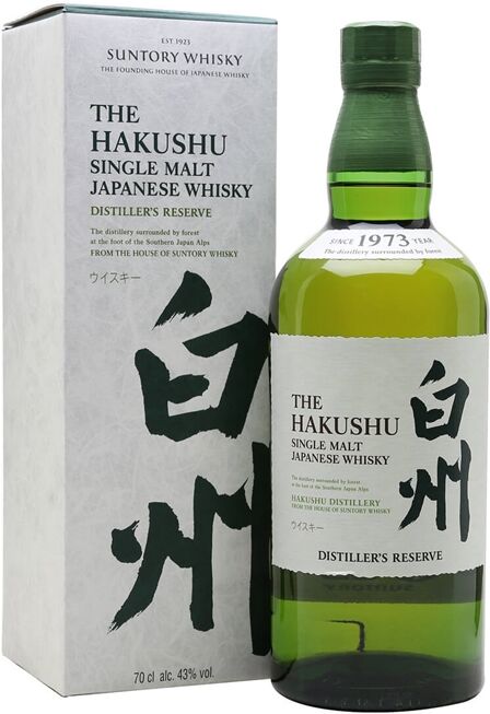 Suntory Hakushu Distiller's Reserve Japanese Single Malt Whisky Suntory Hakushu Distiller's Reserve Japanese Single Malt Whisky