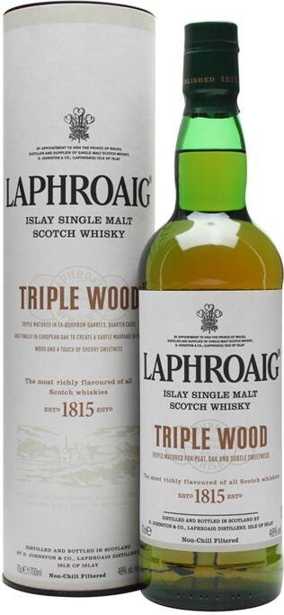 Laphroaig Triple Wood Islay Single Malt Scotch Whisky Laphroaig Triple Wood Islay Single Malt Scotch Whisky
