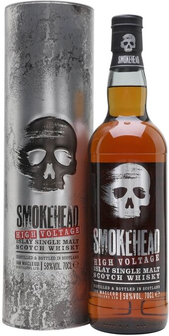 Smokehead High Voltage Islay Single Malt Scotch Whisky Smokehead High Voltage Islay Single Malt Scotch Whisky