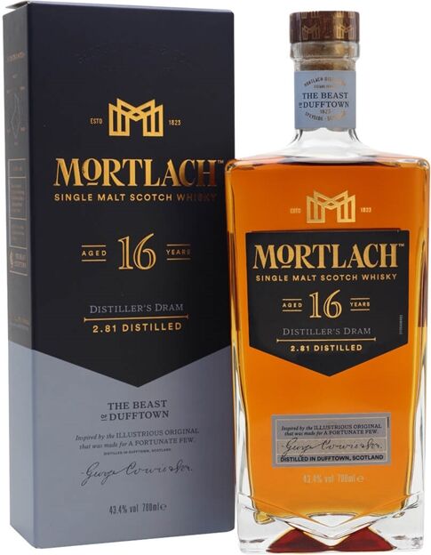 Mortlach 16 Year Old / Distiller's Dram Speyside Whisky Mortlach 16 Year Old / Distiller's Dram Speyside Whisky