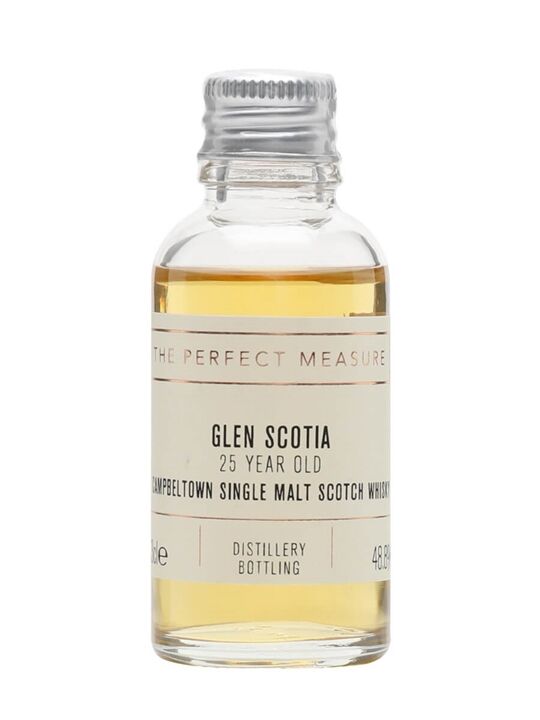 Glen Scotia 25 Year Old Sample Campbeltown Single Malt Scotch Whisky Glen Scotia 25 Year Old Sample Campbeltown Single Malt Scotch Whisky