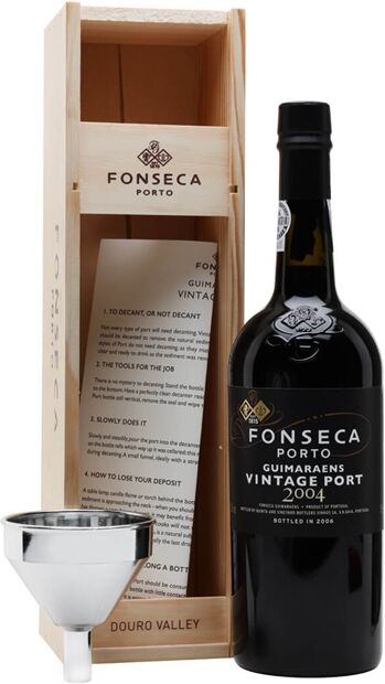 Fonseca Guimaraens 2004 Vintage Port & Funnel Fonseca Guimaraens 2004 Vintage Port & Funnel