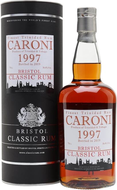 Caroni 1997 / Bot.2019 / Bristol Rums Single Traditional Column Rum Caroni 1997 / Bot.2019 / Bristol Rums Single Traditional Column Rum