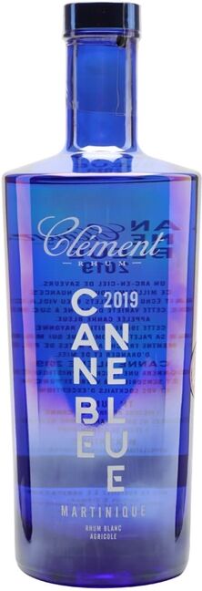 Clement Canne Bleue 2019 Single Traditional Column Rum