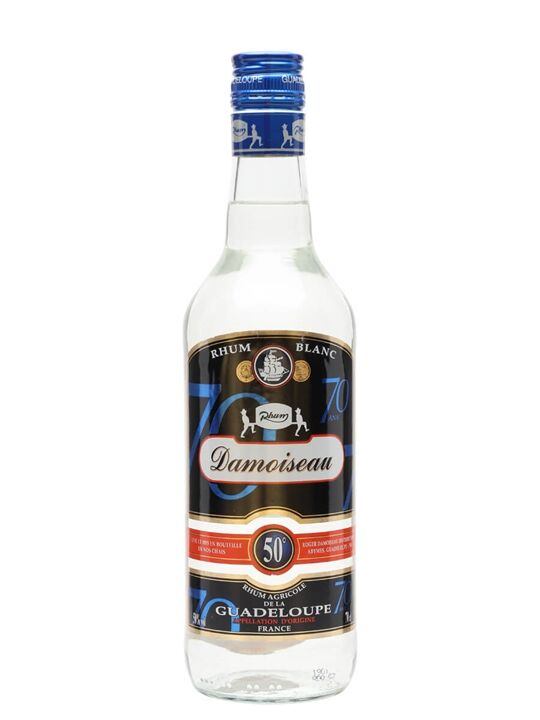 Damoiseau White Rum (50%) Single Traditional Column Rum