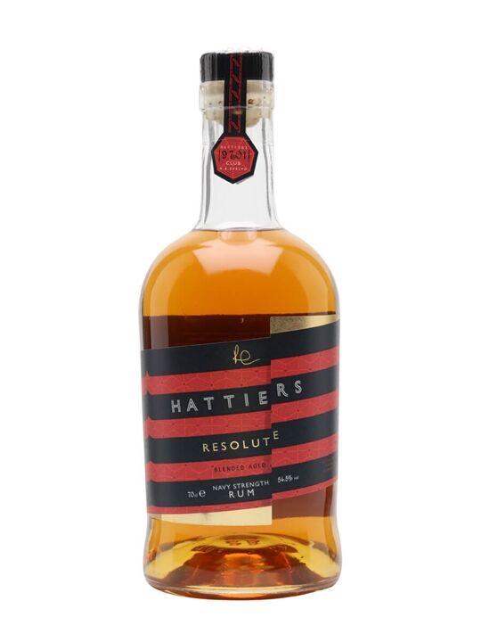 Hattiers Resolute Rum Blended Traditionalist Rum