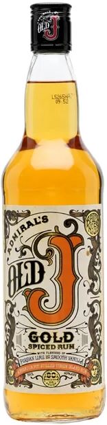 Old J Spiced Admiral's Old J Gold Spiced Rum Old J Spiced Admiral's Old J Gold Spiced Rum