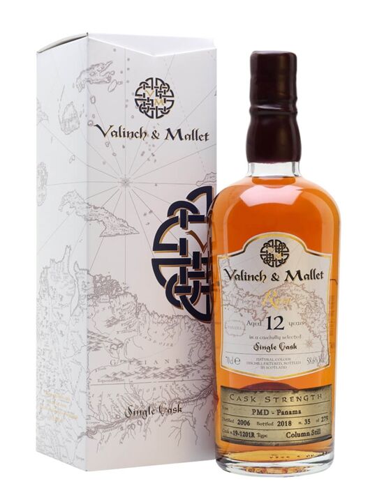 Panama PMD Panama 2006 / 12 Year Old / Valinch & Mallet Single Modernist Rum