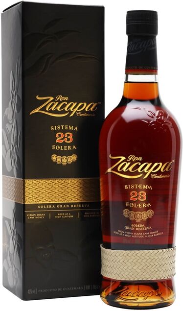 Ron Zacapa Solera 23 Rum 70cl Single Modernist Rum Ron Zacapa Solera 23 Rum 70cl Single Modernist Rum