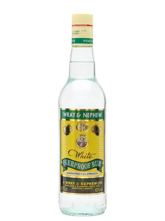 Wray & Nephew Overproof Rum Single Traditional Blended Rum