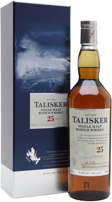 Talisker 25 Year Old / Bot.2020 Island Single Malt Scotch Whisky Talisker 25 Year Old / Bot.2020 Island Single Malt Scotch Whisky