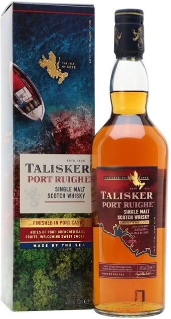 Talisker Port Ruighe / Port Finish Island Single Malt Scotch Whisky Talisker Port Ruighe / Port Finish Island Single Malt Scotch Whisky