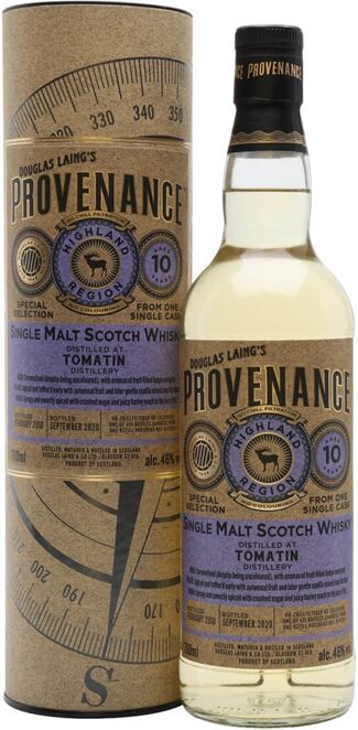 Tomatin 2010 / 10 Year Old / Provenance Highland Whisky