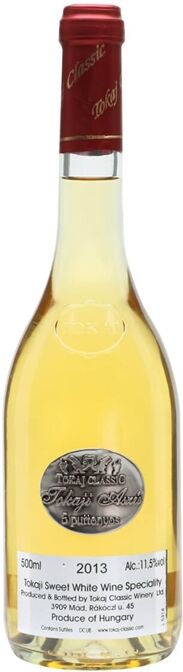 Tokaji Aszu 5 Puttonyos 2013 / Classic Winery