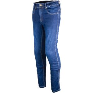 Gms Rattle Slim Ladies Motorcycle Jeans Female Blue Size: 26