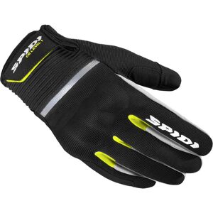 Spidi Flash Motorcycle Gloves Unisex Black Yellow Size: 3xl