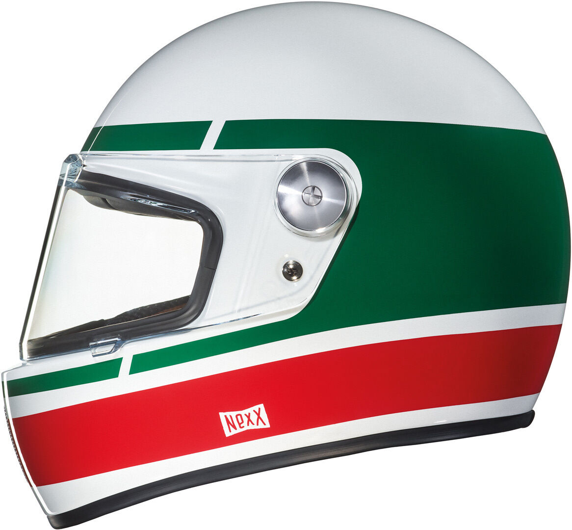 Nexx X.G100R Record Helmet - White Pink Green - Size: M