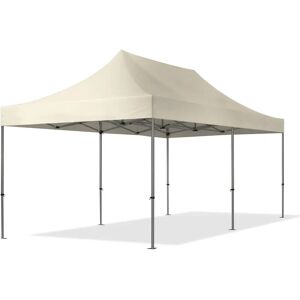 Toolport 3x6m PES 750 Pop Up Gazebo PREMIUM Steel 40 mm, cream - (600070)