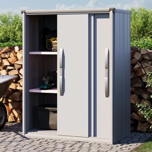 GFP 120 x 75 cm Garden shed, grey - (GFPV00756)