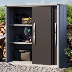 GFP 150 x 75 cm Garden shed XL, anthracite grey - (GFPV00761)