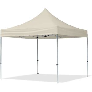 Toolport 3x3 PES 700 Pop up gazebo ECONOMY Aluminium 32 mm, cream - (59002)