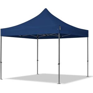 Toolport 3x3m PES 750 Pop Up Gazebo PREMIUM Steel 40 mm, blue - (600006)