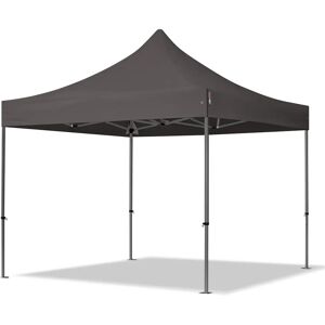 Toolport 3x3m PES 750 Pop Up Gazebo PREMIUM Steel 40 mm, dark grey - (600021)