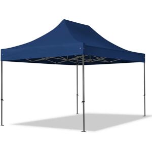 Toolport 3x4.5m PES 750 Pop Up Gazebo PREMIUM Steel 40 mm, blue - (600044)