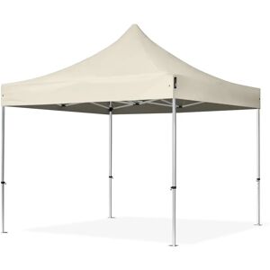 Toolport 3x3m PES 800 Pop up gazebo PROFESSIONAL Aluminium 40 mm, cream - (600142)