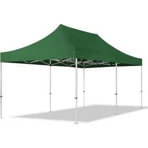 TOOLPORT 3x6m PES 800 Pop Up Gazebo PROFESSIONAL Aluminium 40 mm, dark green - (600217)