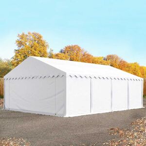 Toolport 5x8 Storage Tent / Shelter, PVC 700, white - (6113)