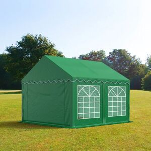 Toolport 3x4m Marquee / Party Tent, PVC 700, dark green - (6156)