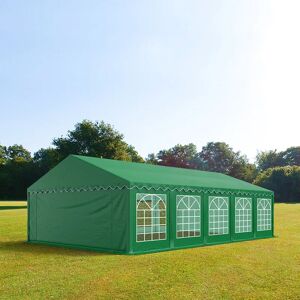 Toolport 5x10m Marquee / Party Tent, PVC 700, dark green - (6171)