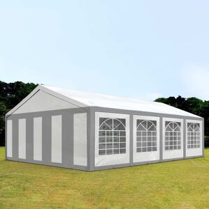 Toolport 5x8m Marquee / Party Tent, PE 450, grey-white - (91123)