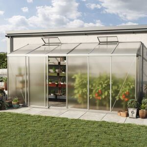 GFP 436 x 147 cm Lean-to greenhouse - (GFPV00288)