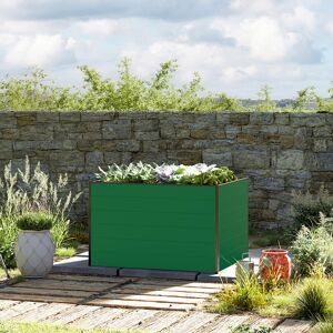 GFP 119 x 99 x 77 cm Raised garden bed, Green - (GFPV00319)
