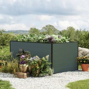 GFP 150 x 99 x 77 cm Raised garden bed, Anthracite grey - (GFPV00329)