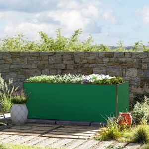 GFP 195 x 99 x 77 cm Raised garden bed, Green - (GFPV00343)