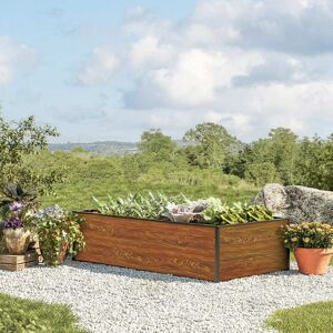 GFP 150 x 77 x 39 cm Raised garden bed, Wood-finish - (GFPV00506)