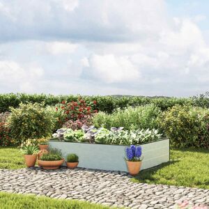 GFP 150 x 119 x 39 cm Raised garden bed, Aluminium anodised - (GFPV00515)