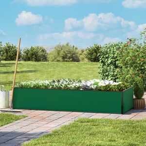 GFP 195 x 77 x 39 cm Raised garden bed, Green - (GFPV00520)