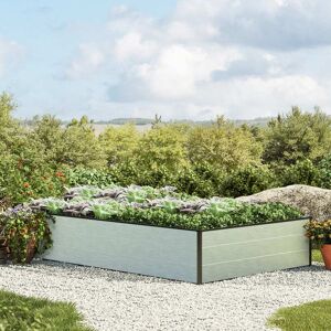 GFP 195 x 119 x 39 cm Raised garden bed, Aluminium anodised - (GFPV00527)