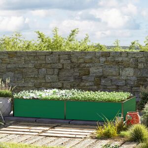 GFP 235 x 119 x 39 cm Raised garden bed, Green - (GFPV00540)