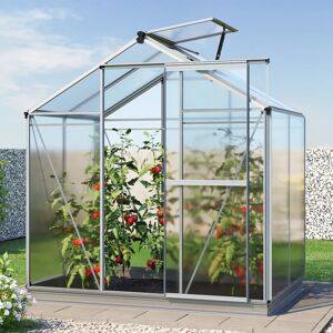 GFP 1.92 x 1.31 cm Greenhouse, 6 mm twin-wall sheets, incl. special offer set XXL - (GFPV00724)