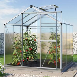 GFP 1.92 x 1.92 cm Greenhouse, 6 mm twin-wall sheets, incl. special offer set XL - (GFPV00726)