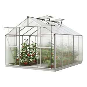 GFP 2.56 x 3.17 cm Greenhouse, 6 mm twin-wall sheets, incl. special offer set XXL - (GFPV00745)