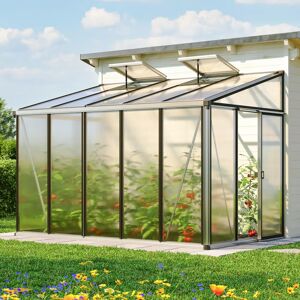 GFP 324 x 194 cm Lean-to greenhouse - (GFPV00749)