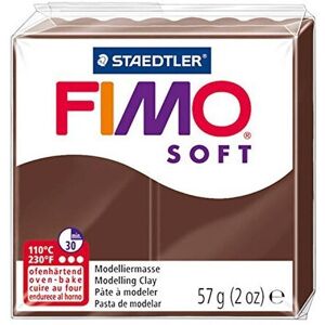 Staedtler - Fimo Soft 57g, Chocolate Staedtler - Fimo Soft 57g, Chocolate