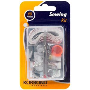 110485: Korbond 13-Piece Sewing Kit in Case – Travel Repair Kit with Scissors, T 110485: Korbond 13-Piece Sewing Kit in Case – Travel Repair Kit with Scissors, T